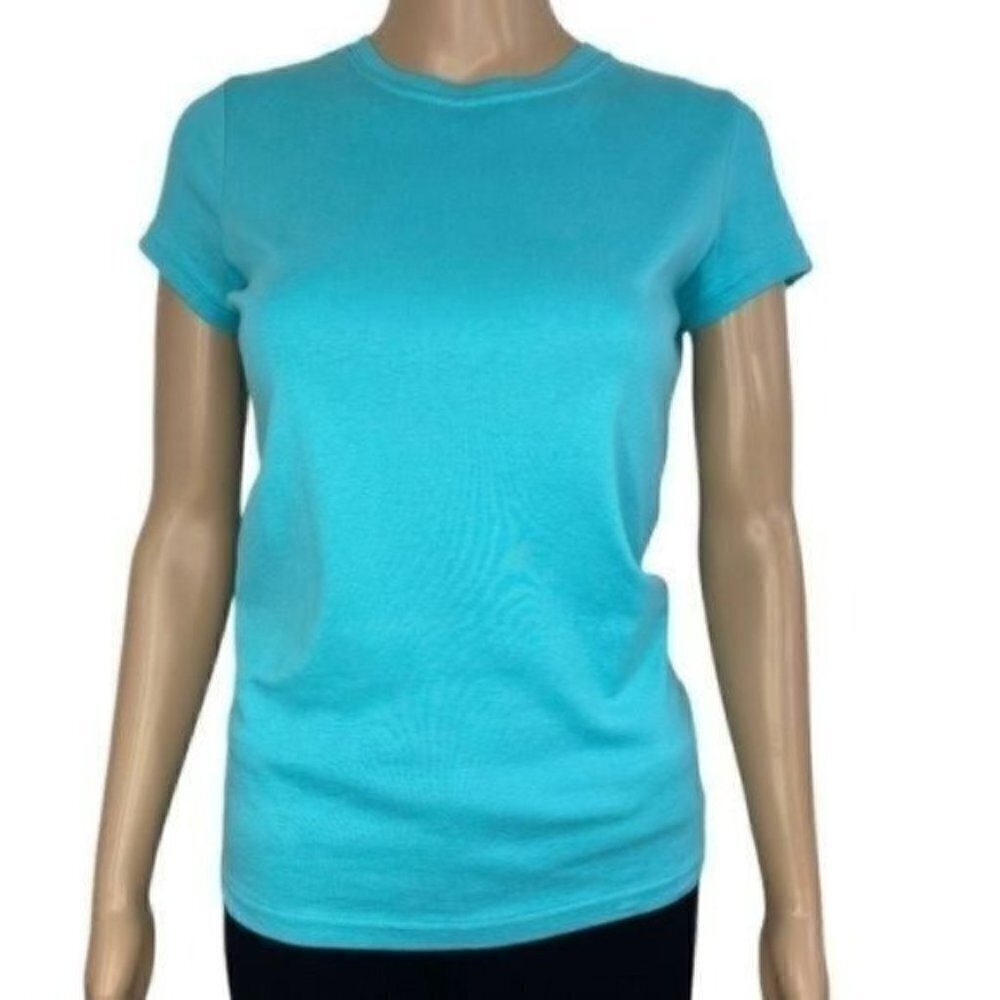 Vineyard Vines Cap Sleeve Pima Cotton Tee Size XS 100% Pima Cotton